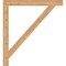 Ekena Millwork Traditional Block Smooth Bracket, Western Red Cedar, 3 1/2"W x 40"D x 44"H BKT04X40X44TRA05SWR - alternate 4